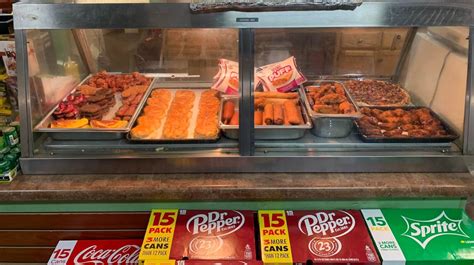 New gas station in Biloxi MS has deli, hot bar, breakfast.